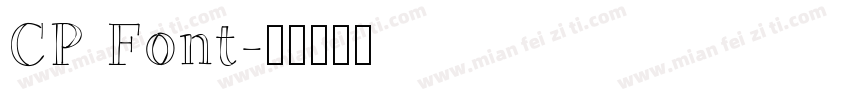 CP Font字体转换